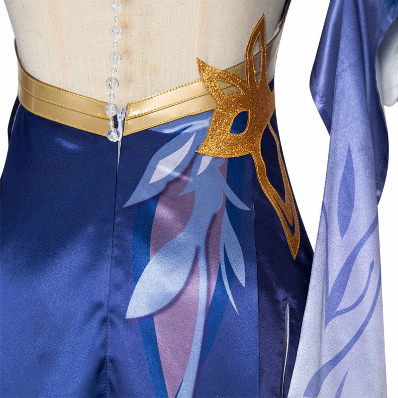 Game Genshin Impact Ningguang Orchid's Evening Gown Cosplay Costumes 11 Game Genshin Impact Ningguang Orchid's Evening Gown Cosplay Costumes - Image 9