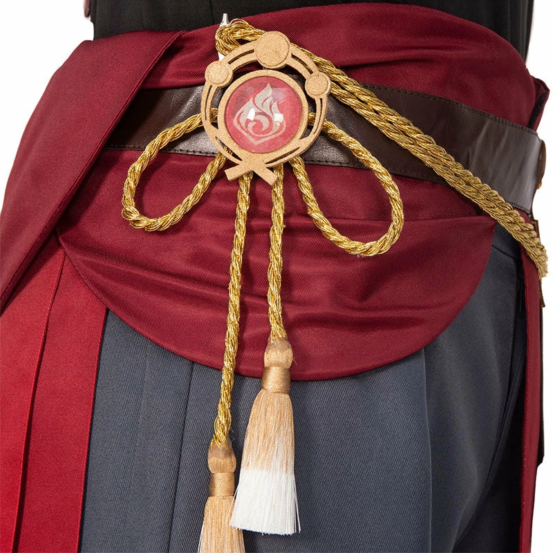 Game Genshin Impact Thoma Fullsuit Cosplay Costumes 11 Game Genshin Impact Thoma Fullsuit Cosplay Costumes - Image 9