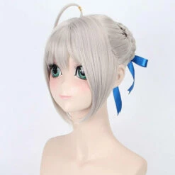Anime FGO Fate Stay Night Arturia Pendragon Saber Blonde Grey Styled Updo 3 Colors Cosplay Wigs -COSPLAY CLANS Sales Store 9 88e4de45 0eee 4886 bad9 708f7d1dcca7