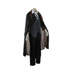 Anime Bungo Stray Dogs Chuuya Nakahara BLack Cosplay Costume -COSPLAY CLANS Sales Store A88A2072
