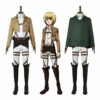 Anime Attack On Titan Armin Arlert Training Corps Uniform Set Cosplay Costume -COSPLAY CLANS Sales Store ArminArlertcosplaycostume
