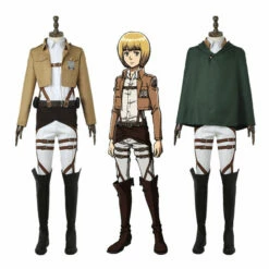 Anime Attack On Titan Armin Arlert Training Corps Uniform Set Cosplay Costume
