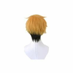 Anime Haikyuu Atsumu Miya Short Dark Yellow Cosplay Wigs -COSPLAY CLANS Sales Store AtsumuMiyaWigs5