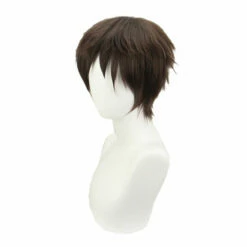 Anime Attack On Titan Eren Jaeger Short Brown Cosplay Wigs -COSPLAY CLANS Sales Store ErenJaegerWigs3