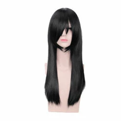 Anime Miss Kobayashi's Dragon Maid Fafnir Long Black Cosplay Wigs -COSPLAY CLANS Sales Store FafnirWig