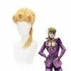Anime JoJo's Bizarre Adventure Golden Wind Giorno Giovanna Long Blond Cosplay Wigs -COSPLAY CLANS Sales Store GiornoGiovanna1