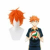 Anime Haikyuu Hinata Shoyo Short Orange Cosplay Wigs -COSPLAY CLANS Sales Store HinataShoyoWigs