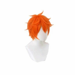 Anime Haikyuu Hinata Shoyo Short Orange Cosplay Wigs -COSPLAY CLANS Sales Store HinataShoyoWigs3