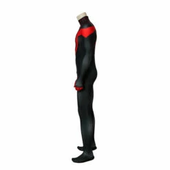 Movie Spider-Man: Into The Spider-Verse Miles Morales Spiderman Elastic Force Jumpsuit Cosplay Costume With Free Headgear -COSPLAY CLANS Sales Store IMG 0166