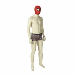 Spider-Man PS4 Undies Peter Parker Spiderman Cosplay Costume With Shorts And Wristband -COSPLAY CLANS Sales Store IMG 1137