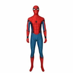Movie Spider-Man: Far From Home Peter Parker Spiderman Jumpsuit Cosplay Costume With Free Headgear