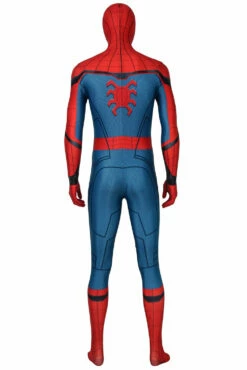 Movie Spider-Man: Far From Home Peter Parker Spiderman Jumpsuit Cosplay Costume With Free Headgear -COSPLAY CLANS Sales Store IMG 5495
