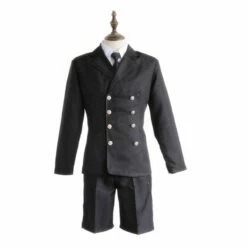 Anime Black Butler Ciel Phantomhive Funeral Cosplay Costume -COSPLAY CLANS Sales Store IMG 5633