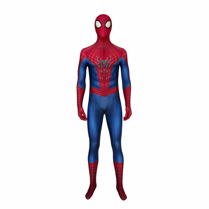 Movie Spider-Man: The Amazing Spider-Man Peter Parker Spiderman Jumpsuit Elastic Force Cosplay Costume 3 Movie Spider-Man: The Amazing Spider-Man Peter Parker Spiderman Jumpsuit Elastic Force Cosplay Costume