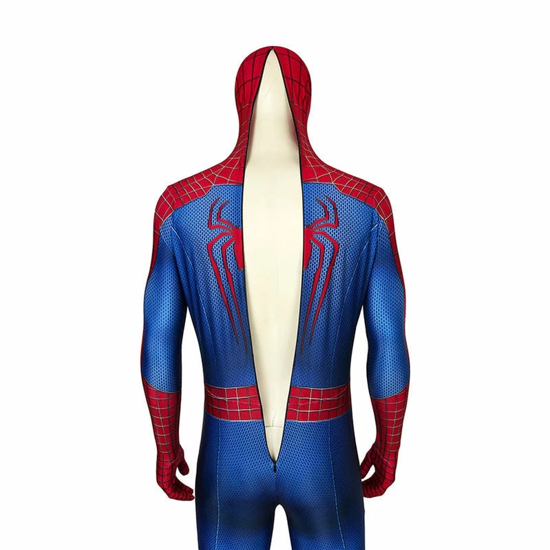 Movie Spider-Man: The Amazing Spider-Man Peter Parker Spiderman Jumpsuit Elastic Force Cosplay Costume 7 Movie Spider-Man: The Amazing Spider-Man Peter Parker Spiderman Jumpsuit Elastic Force Cosplay Costume - Image 5
