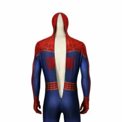 Movie Spider-Man: Into The Spider-Vers Peter Parker Spiderman Jumpsuit Elastic Force Cosplay Costume With Headgear 12 Movie Spider-Man: Into The Spider-Vers Peter Parker Spiderman Jumpsuit Elastic Force Cosplay Costume With Headgear -COSPLAY CLANS Sales Store IMG 8646