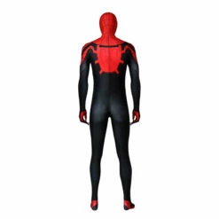 Superior Spider Man Peter Parker Spiderman Elastic Force Cosplay Costume Jumpsuit With Headgear -COSPLAY CLANS Sales Store IMG 9120