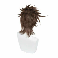 Anime JoJo's Bizarre Adventure Battle Tendency Joseph Joestar Short Brown Cosplay Wigs -COSPLAY CLANS Sales Store JosephJoestar2