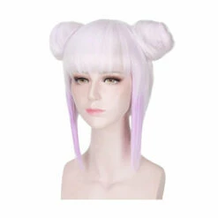 Anime Miss Kobayashi's Dragon Maid Kanna Kamui Short White Mixed Purple Cosplay Wigs -COSPLAY CLANS Sales Store KannaWigs 7aaa82f1 62e7 4f92 8d4f 597ed6e61fc5