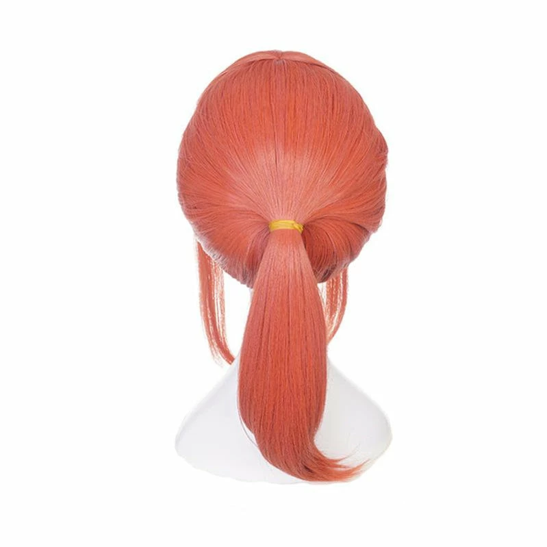 Anime Miss Kobayashi's Dragon Maid Kobayashi Long Tangerine Cosplay Wigs 6 Anime Miss Kobayashi's Dragon Maid Kobayashi Long Tangerine Cosplay Wigs - Image 4
