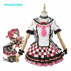 LoveLive!Sunshine!! Takami Chika And Aqours All Members First Month Uniform Cosplay Costume -COSPLAY CLANS Sales Store KurosawaRuby1