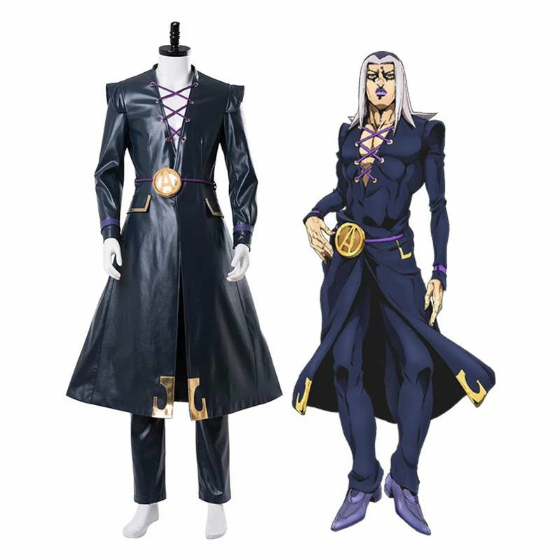 Anime JoJo's Bizarre Adventure Golden Wind Leone Abbacchio Cosplay Costume 3 Anime JoJo's Bizarre Adventure Golden Wind Leone Abbacchio Cosplay Costume