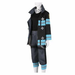 Anime Fire Force Maki Oze Fire Suit Cosplay Costume -COSPLAY CLANS Sales Store MakiOze2