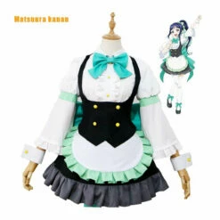 LoveLive!Sunshine!! Watanabe You And Aqours All Members Maid Uniform Cosplay Costume -COSPLAY CLANS Sales Store Matsuurakanan
