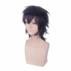 Anime JoJo's Bizarre Adventure Golden Wind Narancia Ghirga Short Black Purple Cosplay Wigs 11 Anime JoJo's Bizarre Adventure Golden Wind Narancia Ghirga Short Black Purple Cosplay Wigs -COSPLAY CLANS Sales Store NaranciaGhirga3