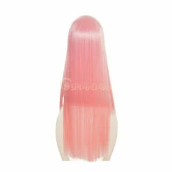 Anime DARLING In The FRANXX 02 Zero Two 100cm Long Pink Straight Cosplay Wigs -COSPLAY CLANS Sales Store O1CN01BZ33