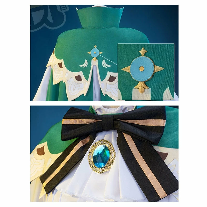Game Genshin Impact Venti Gradient Full Set Cosplay Costume 9 Game Genshin Impact Venti Gradient Full Set Cosplay Costume - Image 7