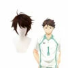 Anime Haikyuu Aobajohsai High Oikawa Tooru Short Brown Cosplay Wigs -COSPLAY CLANS Sales Store OikawaTooruWigs