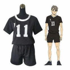 Anime Haikyuu Inarizaki High School Osamu Miya Cosplay Costume