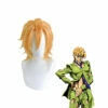 Anime JoJo's Bizarre Adventure Golden Wind Pannacotta Fugo Short Blond Cosplay Wigs -COSPLAY CLANS Sales Store PannacottaFugo