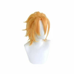 Anime JoJo's Bizarre Adventure Golden Wind Pannacotta Fugo Short Blond Cosplay Wigs -COSPLAY CLANS Sales Store PannacottaFugo2