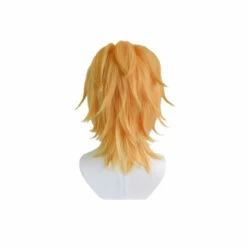 Anime JoJo's Bizarre Adventure Golden Wind Pannacotta Fugo Short Blond Cosplay Wigs -COSPLAY CLANS Sales Store PannacottaFugo4