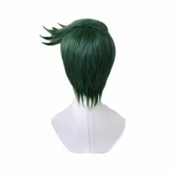 Anime JoJo's Bizarre Adventure Diamond Is Unbreakable Rohan Kishibe Short Green Cosplay Wigs -COSPLAY CLANS Sales Store RohanKishibe5