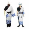 Anime Gintama Sakata Gintoki Cosplay Costume