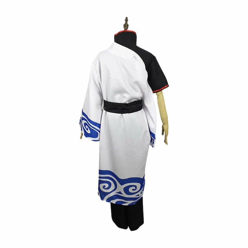Anime Gintama Sakata Gintoki Cosplay Costume 6 Anime Gintama Sakata Gintoki Cosplay Costume - Image 4