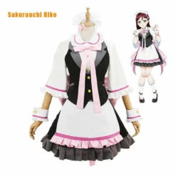 LoveLive!Sunshine!! Watanabe You And Aqours All Members Maid Uniform Cosplay Costume -COSPLAY CLANS Sales Store SakurauchiRiko
