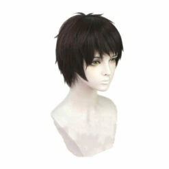 Anime Fire Force Shinra Kusakabe Short Black Cosplay Wigs -COSPLAY CLANS Sales Store ShinraKusakabe2