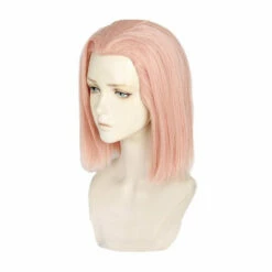 Anime JoJo's Bizarre Adventure Diamond Is Unbreakable Sugimoto Reimi Long Pink Cosplay Wigs -COSPLAY CLANS Sales Store SugimotoReimi3
