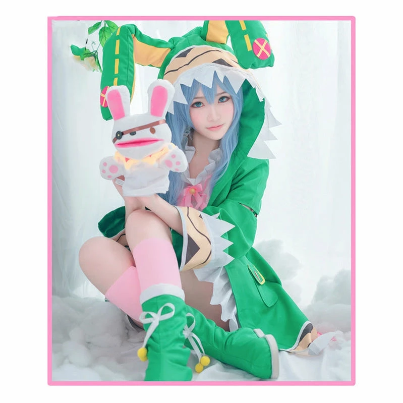 Anime Date A Live Yoshino Himekawa Green Coat Outfits Cosplay Costume 4 Anime Date A Live Yoshino Himekawa Green Coat Outfits Cosplay Costume - Image 2