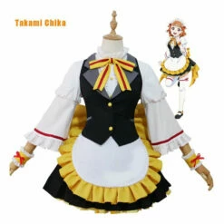 LoveLive!Sunshine!! Watanabe You And Aqours All Members Maid Uniform Cosplay Costume -COSPLAY CLANS Sales Store TakamiChika