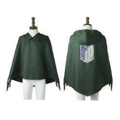 Anime Attack On Titan Eren Jaeger Mikasa Ackerman The Wings Of Freedom Survey Corps Cosplay Cloak