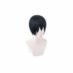 Anime Haikyuu Kageyama Tobio Short Navy Blue Cosplay Wigs -COSPLAY CLANS Sales Store TobioKageyamaWigs4