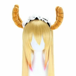 Anime Miss Kobayashi's Dragon Maid Tohru Long Mixed Blonde Cosplay Wigs -COSPLAY CLANS Sales Store Tohru