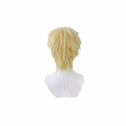 Anime Haikyuu Kei Tsukishima Short Blond Cosplay Wigs -COSPLAY CLANS Sales Store TsukishimaKeiWigs2