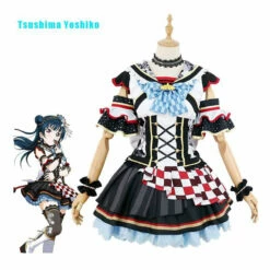 LoveLive!Sunshine!! Takami Chika And Aqours All Members First Month Uniform Cosplay Costume -COSPLAY CLANS Sales Store TsushimaYoshiko1