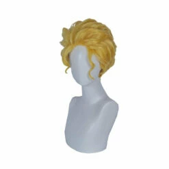 Anime JoJo's Bizarre Adventure Diamond Is Unbreakable Yoshikage Kira Short Blond Cosplay Wigs -COSPLAY CLANS Sales Store YoshikageKira2